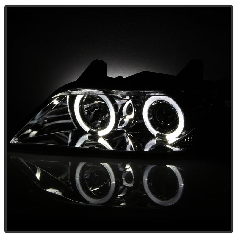 Spyder BMW Z3 96-02 Projector Headlights LED Halo Chrome High H1 Low H1 PRO-YD-BMWZ396-HL-C - Mammoth Racing -