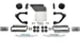 Fabtech 07-18 GM K1500 4in Uniball UCA System w/Rear Perf. Shocks - Mammoth Racing -