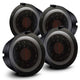AlphaRex 05-13 Chevrolet Corvette PRO-Series LED Tail Lights Jet Black - My Store