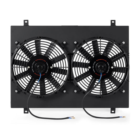 Mishimoto 79-93 Ford Mustang Aluminum Fan Shroud Black - Mammoth Racing -