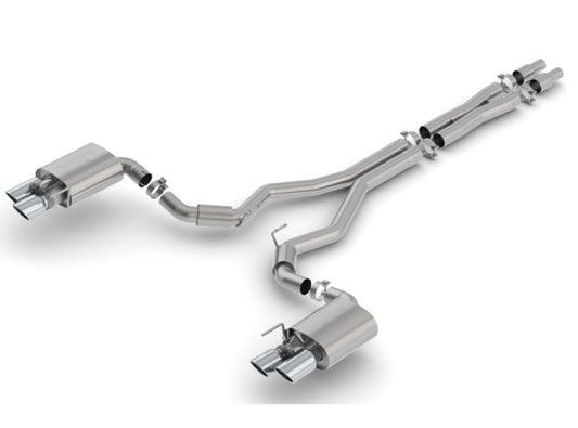 Borla 2018 Ford Mustang GT 5.0L AT/MT 3in S-Type Catback Exhaust w/ Valves - My Store
