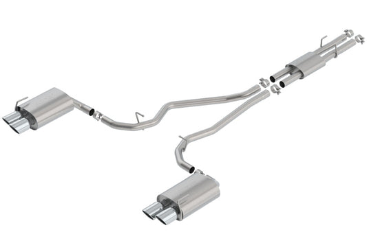Borla 2020 Ford Explorer ST 3.0L V6 2.25in ATAK Exhaust - Chrome Tips - My Store