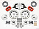 Wilwood Forged Dynalite Front Kit 11.75in Drilled Red 59-64 Chevy Impala / 63-64 Corvette - Mammoth Racing -