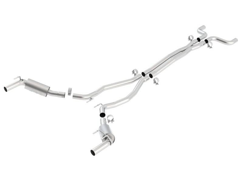 Borla 10-13 Chevy Camaro SS 6.2L V8 ATAK Catback Exhaust Incl. X Pipe works w/GFX Package - Mammoth Racing -