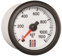Autometer Stack 52mm 0-1100 Deg C Pro Stepper Motor Exhaust Gas Temp Gauge - White - My Store
