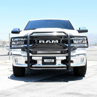 Westin 19-21 Ram 1500 Classic (Excl Rebel) Sportsman X Grille Guard - Textured Black - Mammoth Racing -