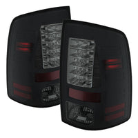 Spyder Dodge Ram 1500 09-14 LED Tail Lights Incandescent- Blk Smke ALT-YD-DRAM09-LED-BSM - Mammoth Racing -