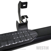 Westin 2019 Chevrolet Silverado Double Cab PRO TRAXX 6 Oval Nerf Step Bars - Black - Mammoth Racing -