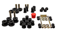 Energy Suspension 67-73 Ford Mustang Black Hyper-flex Master Bushing Set - Mammoth Racing -