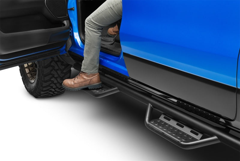 N-Fab RS Nerf Step 19-20 Dodge 1500 Crew Cab All Beds - Cab Length - Tex. Black - Mammoth Racing -