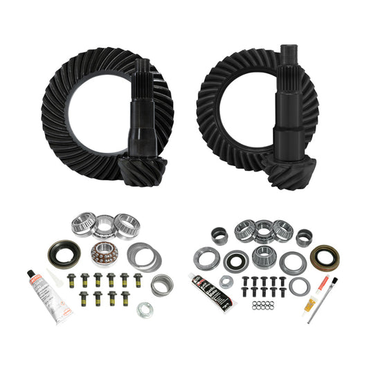 Yukon Gear & Install Kit Package For Jeep JL Non-Rubicon w/ D30 FR & D35 RR in a 5.13 Ratio - Mammoth Racing -
