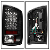 Spyder Dodge Ram 02-06 1500/Ram 2500/3500 03-06 LED Tail Light Black ALT-YD-DRAM02-LED-BK - Mammoth Racing -