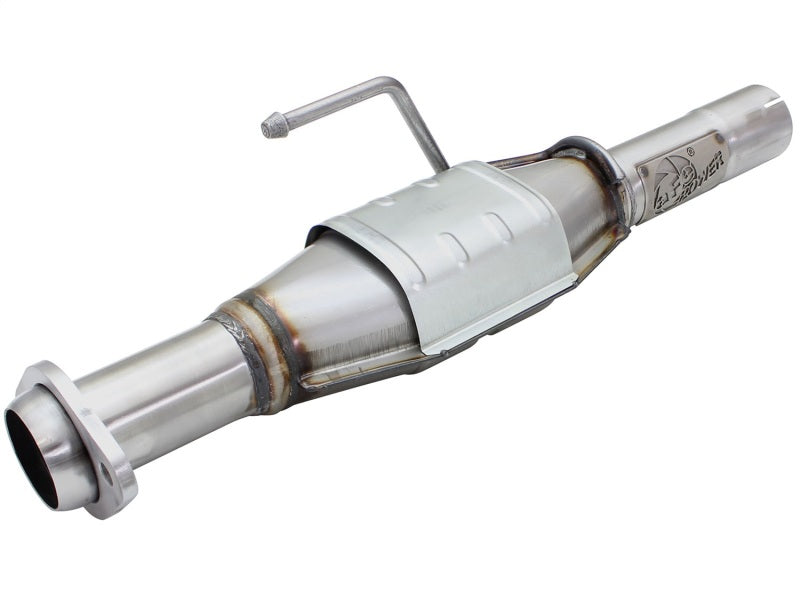 aFe Power Direct Fit Catalytic Converter Replacements Rear 04-06 Jeep Wrangler (TJ/LJ) I6-4.0L - Mammoth Racing -