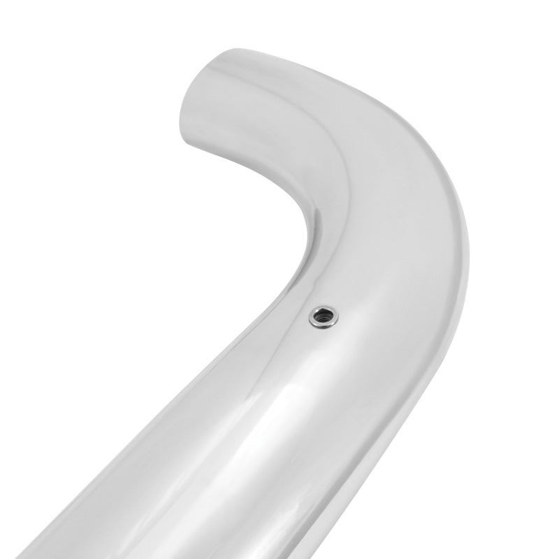 Westin 2014-2018 Chevy Silverado 1500 Dbl Cab (Body Mount) Platinum 4 Oval Nerf Step Bars - SS - Mammoth Racing -