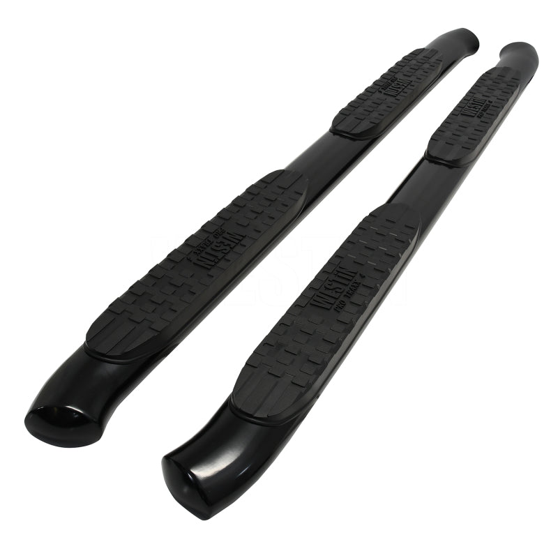 Westin 21-22 Ford Bronco (4-Door) PRO TRAXX 4 Oval Nerf Step Bars - Textured Black - Mammoth Racing -