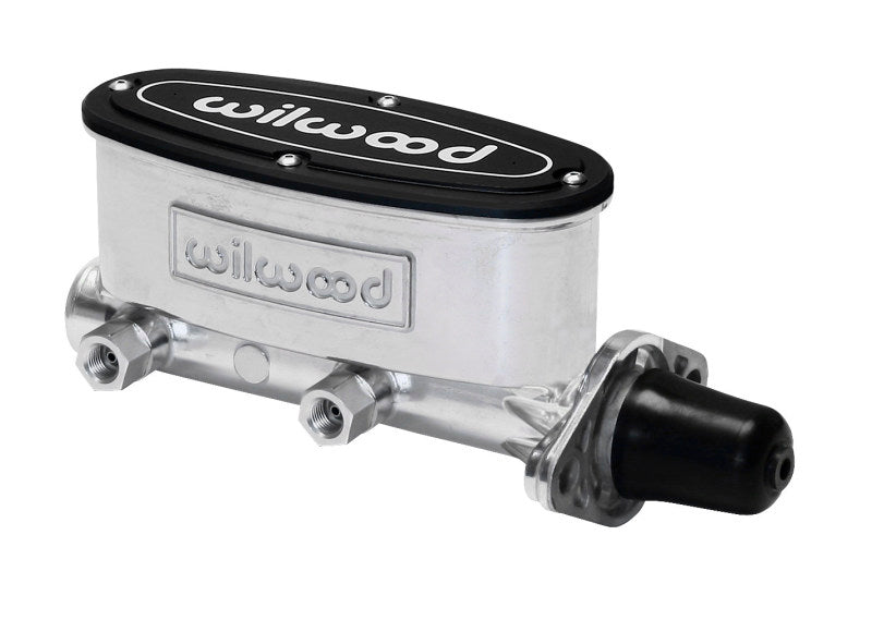 Wilwood High Volume Tandem Master Cylinder - 1in Bore Ball Burnished - My Store