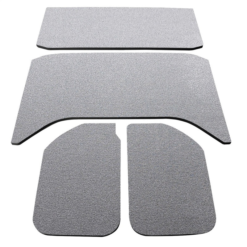 DEI 11-18 Jeep Wrangler JK 4-Door Headliner Gray 4 Piece - Mammoth Racing -
