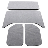 DEI 11-18 Jeep Wrangler JK 4-Door Headliner Gray 4 Piece - Mammoth Racing -