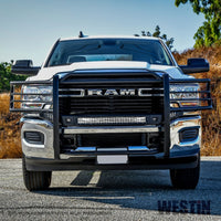 Westin 19-20 Ram 2500/3500 Sportsman X Grille Guard - Textured Black - Mammoth Racing -