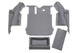 BedRug 11-16 Jeep JK Unlimited 4Dr Rear 5pc BedTred Cargo Kit (Incl Tailgate & Tub Liner) - Mammoth Racing -
