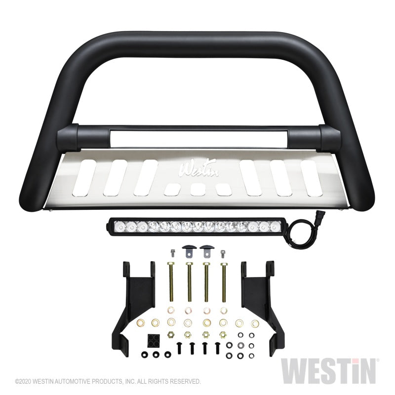 Westin 19-20 Ram 2500/3500 Ultimate LED Bull Bar - Textured Black - Mammoth Racing -