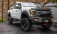 AVS 17-23 Ford F-250/350/450/550 Super Duty Aerocab Marker Light - Black - Mammoth Racing -