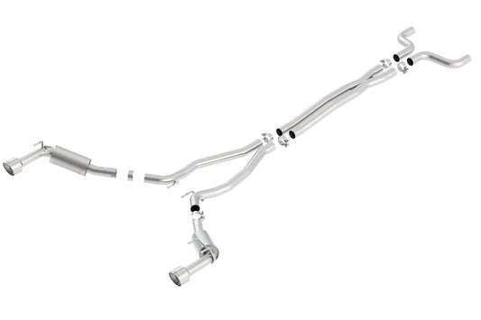 Borla 14-15 Chevy Camaro SS 6.2L V8 Single Split Rear Exit S-Type Catback Exhaust - My Store
