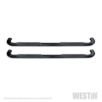 Westin 2019 Chevrolet Silverado/Sierra 1500 Crew Cab Platinum 4 Oval Nerf Step Bars - Black - Mammoth Racing -