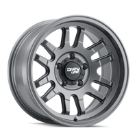 Dirty Life 9310 Canyon 17x9 / 6x139.7 BP / 0mm Offset / 106mm Hub Satin Graphite Wheel - Mammoth Racing -