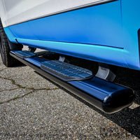 Westin 19-21 Chevrolet Silverado Crew Cab PRO TRAXX 6 Oval Nerf Step Bars - Black - Mammoth Racing -