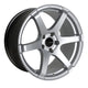 Enkei T6S 18x8 45mm Offset 5x100 Bolt Pattern 72.6 Bore Matte Silver Wheel - Mammoth Racing -