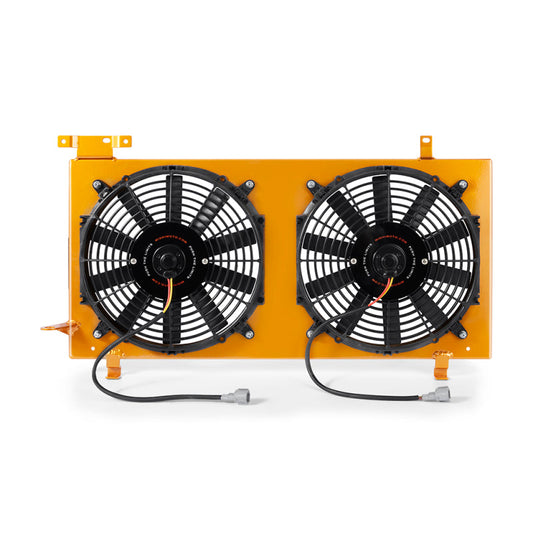 Mishimoto 01-07 Subaru WRX/STI PNP Aluminum Fan Shroud Gold - Mammoth Racing -
