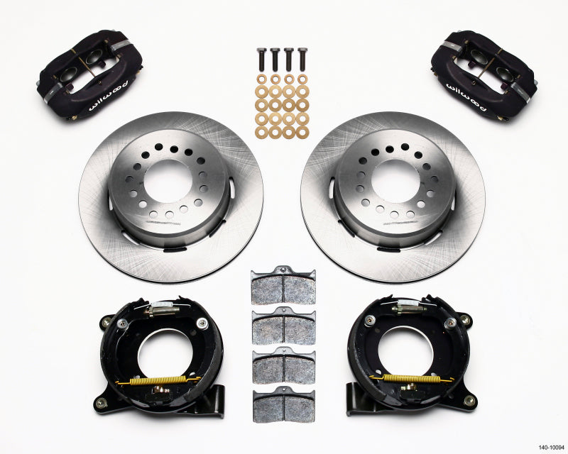 Wilwood Forged Dynalite P/S Park Brake Kit Chevy C-10 2.42 Offset 5-lug - Mammoth Racing -
