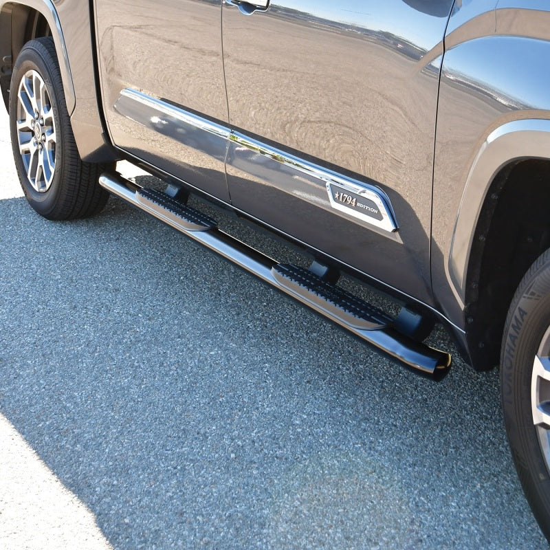 Westin 2022 Toyota Tundra CrewMax PRO TRAXX 4 Oval Nerf Step Bars - Black - Mammoth Racing -