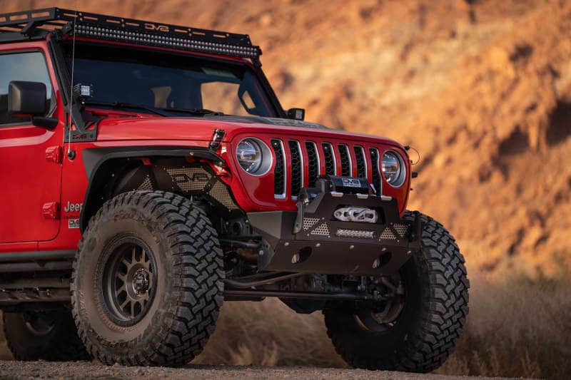 DV8 Offroad 18-22 Jeep JL & 2020-22 JT Front Modular Bumper - Mammoth Racing -