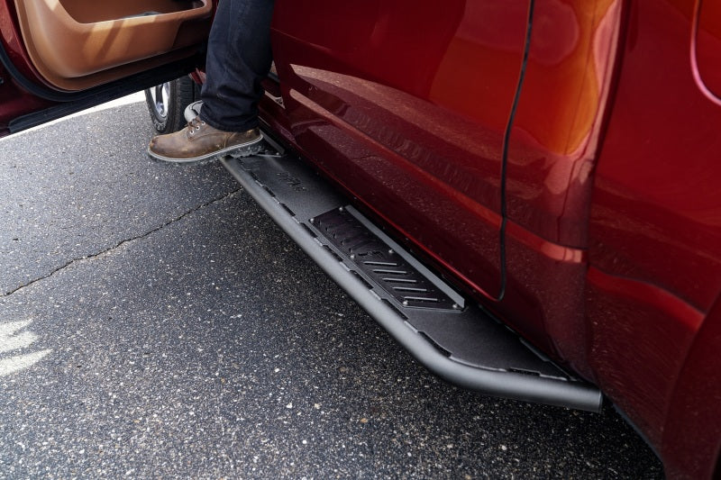 N-FAB 19-21 Ram 1500 Crew Crab Ravegr Roan Boards - Textured Black - Mammoth Racing -