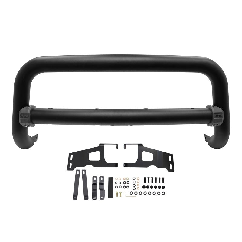 Westin 2014-2015 Chevrolet Silverado 1500 Contour 3.5in Bull Bar - Textured Black - Mammoth Racing -