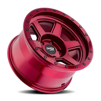 Dirty Life 9315 Compound 17x9 / 5x139.7 BP / -12mm Offset / 108mm Hub Crimson Candy Red Wheel - Mammoth Racing -