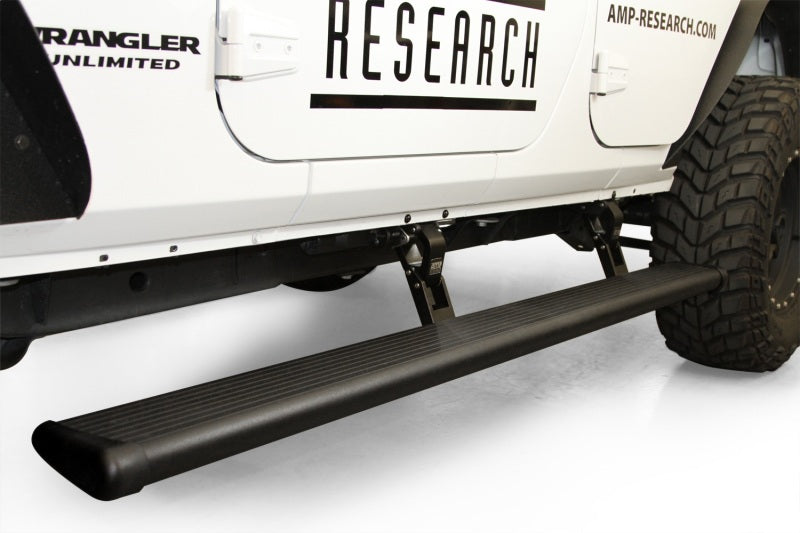 AMP Research 18-23 Jeep Wrangler JL 4DR (Excl. 4XE/Rubicon 392) PowerStep - Black - My Store