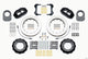 Wilwood Narrow Superlite 4R Front Hat Kit 12.88in 66-75 Ford Bronco Dana 30/44 w/Lines - Mammoth Racing -