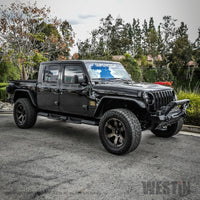 Westin 2020 Jeep Gladiator HDX Xtreme Nerf Step Bars - Textured Black - Mammoth Racing -