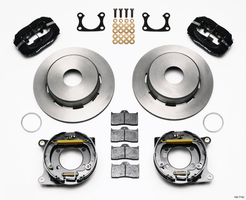 Wilwood Forged Dynalite P/S Park Brake Kit Big Ford 2.36in Offset Currie Blank - My Store