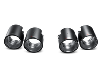 Akrapovic 10-14 Porsche Cayenne (958) Tail Pipe Set (Carbon) - My Store
