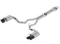 Borla 2018 Ford Mustang GT 5.0L AT/MT 3in ATAK Catback Exhaust Black Chrome Tips w/ Valves - My Store