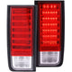 ANZO 2003-2009 Hummer H2 LED Taillights Red/Clear - My Store