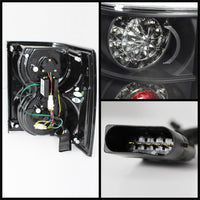 Spyder Land Rover Range Rover HSE 03-05 LED Tail Lights Black ALT-YD-LRRRH03-LED-BK - Mammoth Racing -