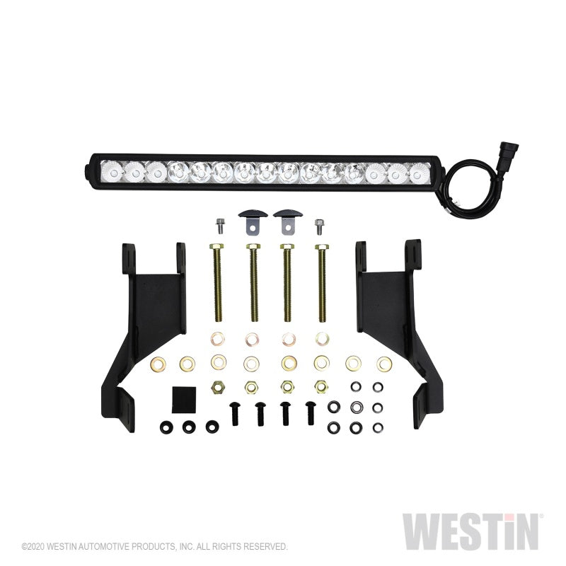 Westin 19-20 Ram 2500/3500 Ultimate LED Bull Bar - Textured Black - Mammoth Racing -