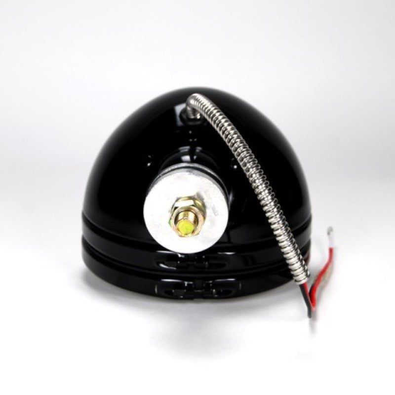 KC HiLiTES Daylighter 6in. Halogen Light 100w Spot Beam (Pair Pack System) - Black SS - Mammoth Racing -