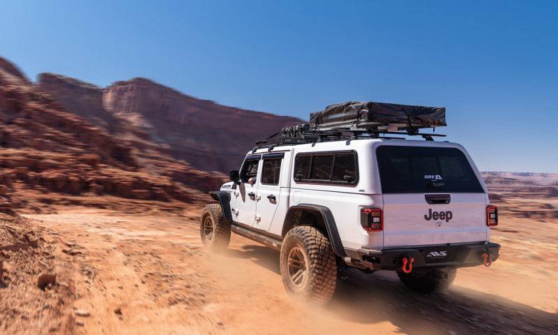 Bushwacker 2020 Jeep Gladiator Launch Edition Flat Style Flares 4pc - Black - Mammoth Racing -