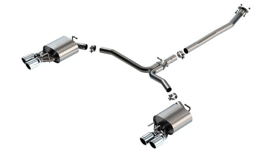 Boral 18-22 Toyota Camry XSE S-Type S-Type Cat Back Exhaust (Stainless) - My Store